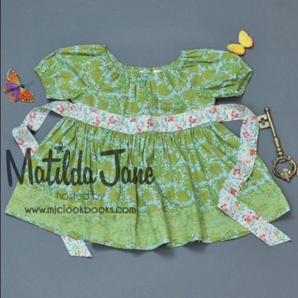 Matilda Jane when in Rome peasant top